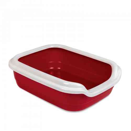 Туалет Природа Comfort L для кошек бордо 49х39х15 см Киев