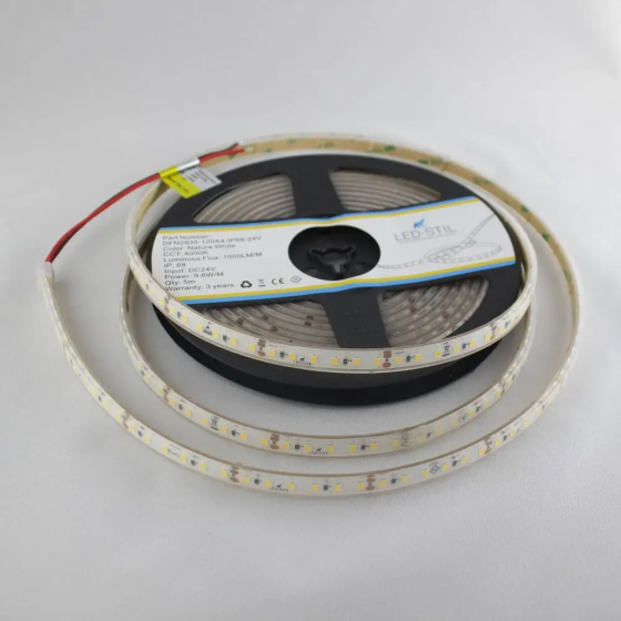 LED-STIL LED стрічка LED-STIL 4000K, 9,6 W, 2835, 120 шт, IP68, 24V, 1000LM Коломия