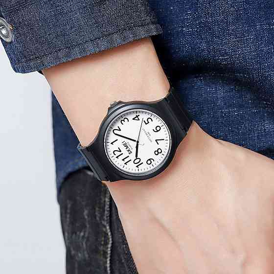 Skmei 2108BKWT-AC Black White-AC SBR Киев