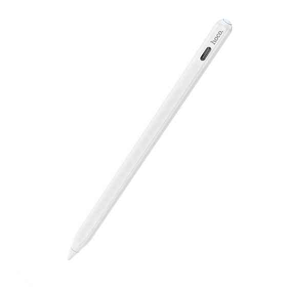 Стилус HOCO GM112 Intelligent anti-lost active capacitive pen with digital display pad dedicated White Київ