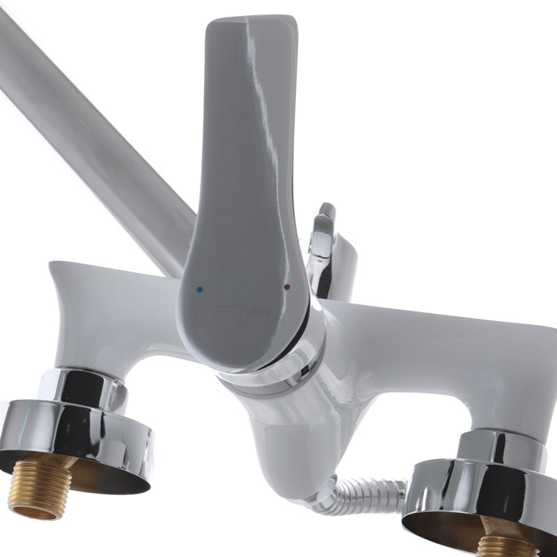 Смеситель для ванны Mixxus Premium Eva 006 Euro белый MI5813 Харьков - изображение 3