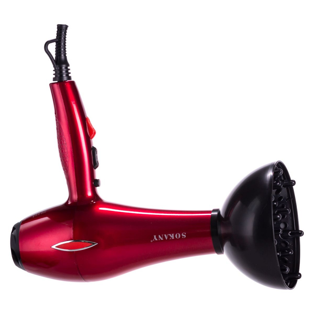 Sokany Фен для волосся з дифузором та концентратором 2600 Вт Sokany SK-2215 Київ - фото 7