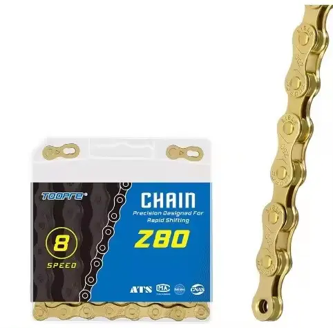 Ланцюг Toopre Z80 8sp золотистий (Z80-gold) Луцк - изображение 1