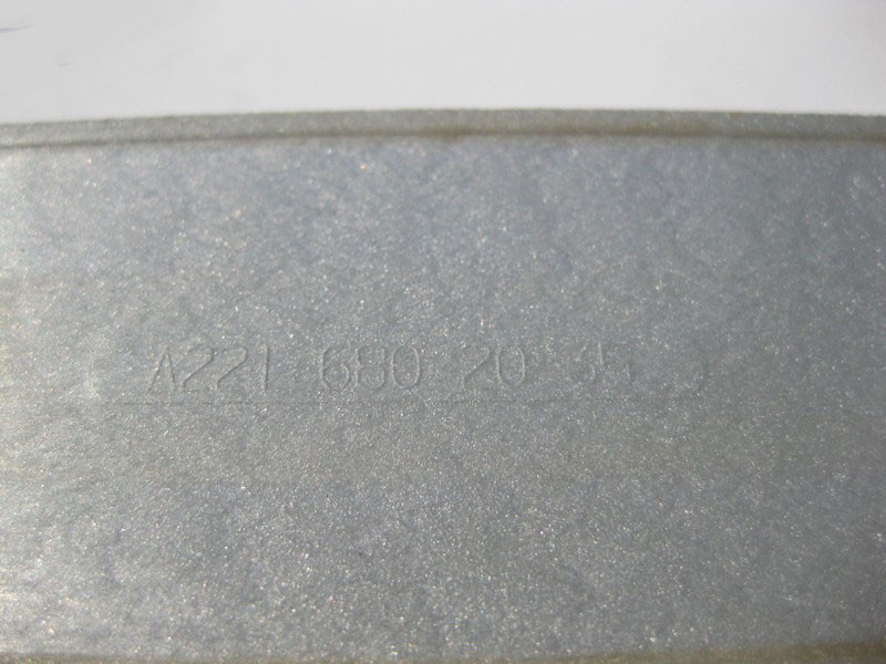 Mercedes-Benz  A2216802035 Хром накладка заднього правого дверного отвору S-Class W221 long Одеса - фото 3