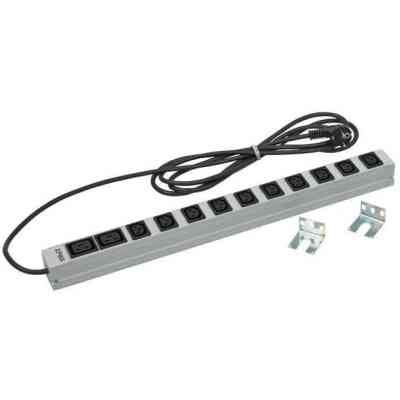 Силовой блок 0U 560mm, вертикальный, 16A, 10xC13, 2xC19, кабель 3м Zpas (W-LZ16-70-00-000) Винница