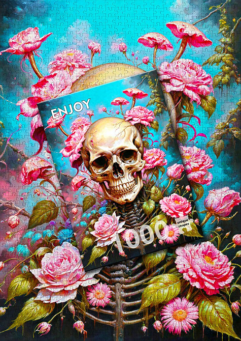 Пазл Садовий скелет - Garden Skeleton (Enjoy-2167) Київ - фото 6