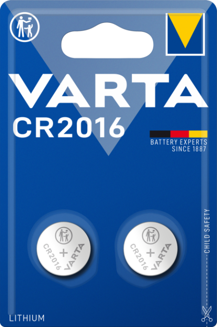 Батарейка VARTA CR 2016 3 В BLI 2 LITHIUM Рівне - фото 1