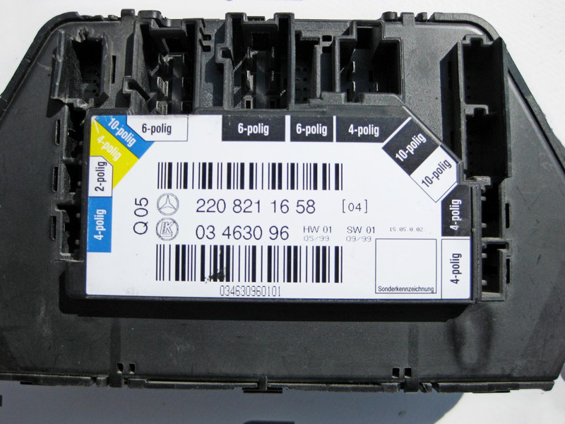 Mercedes-Benz  A2208211658 Блок керування задніх правих дверей S-Class W220 Одесса - изображение 4
