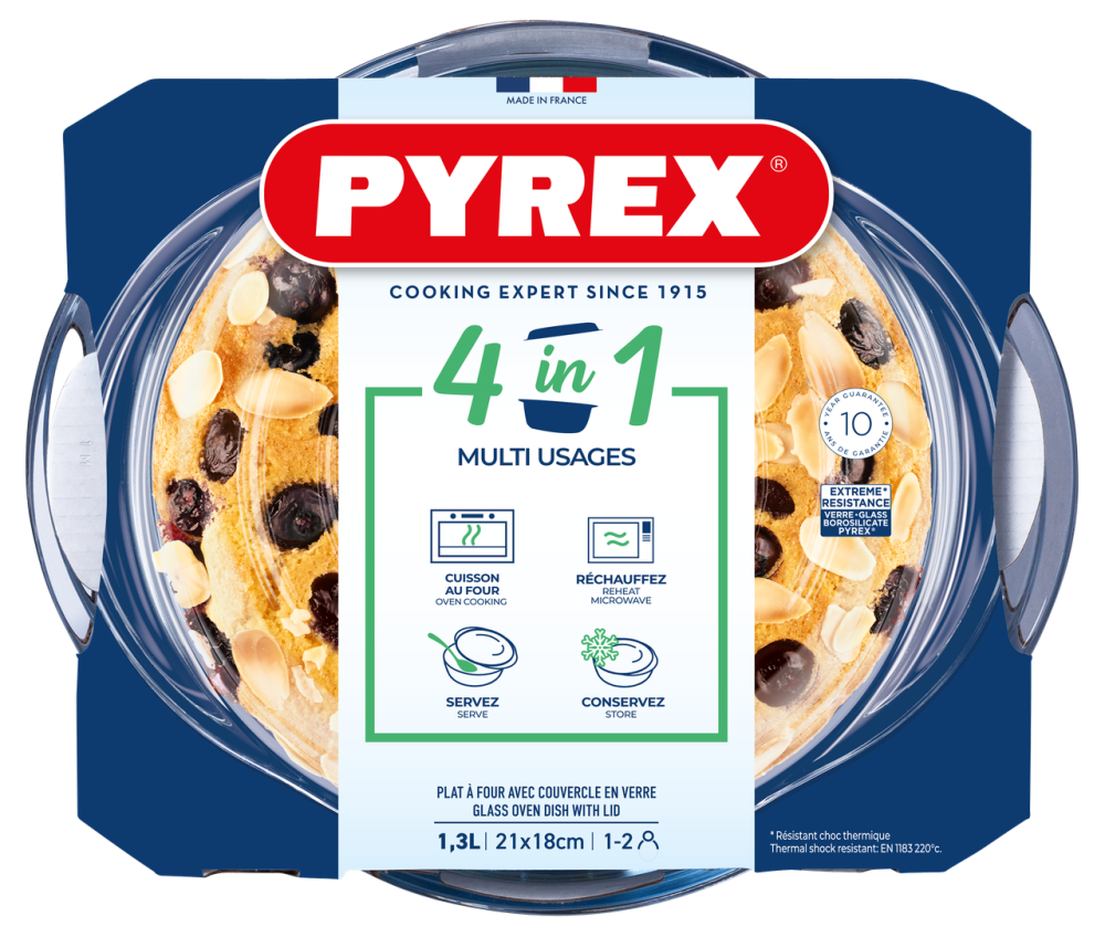 Кастрюля с крышкой Pyrex, 1.3 л (7092306) Киев - изображение 3