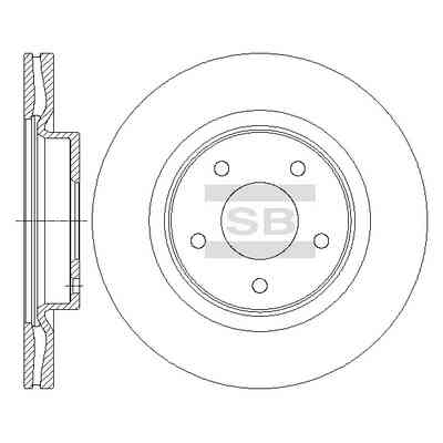 Тормозной диск HI-Q SD4223 Винница