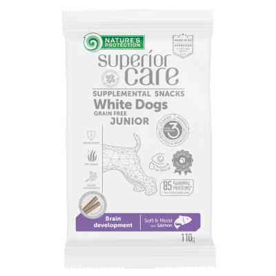 Ласощі для собак Nature&apos;s Protection Superior Care White Dogs Brain Development 110 г (KIKNPSC47198) Вінниця