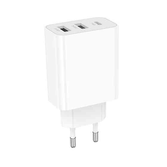 Сетевое зарядное устройство BOROFONE BA105A Stellar three-port charger White Одесса