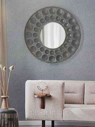 Шпалери метрові вінілові на флізеліні Sintra Structure однотонні під тканину смужки сіточкою сіро-зелені 460490 Київ