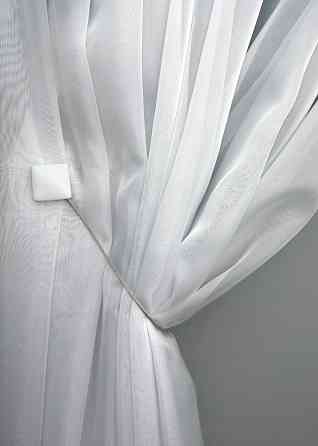 Магниты для штор и гардин Квадрат набор 2 шт Белый (81-279) Киев