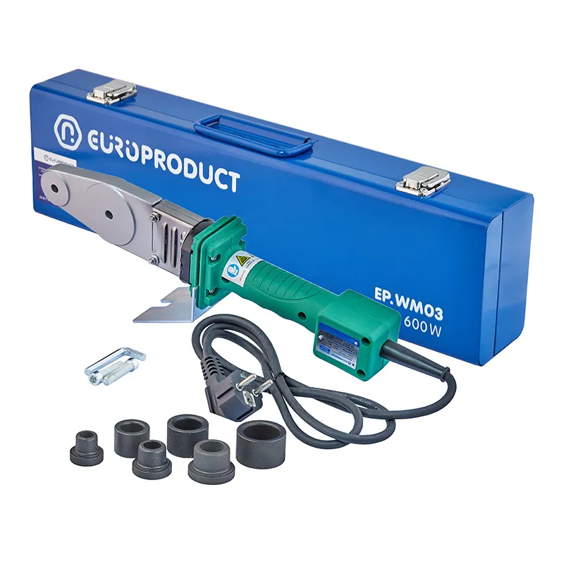 Паяльник для труб PPR, Europroduct EP.WM03 (плоскі насадки) 20/32mm (EP6093) Київ - фото 1