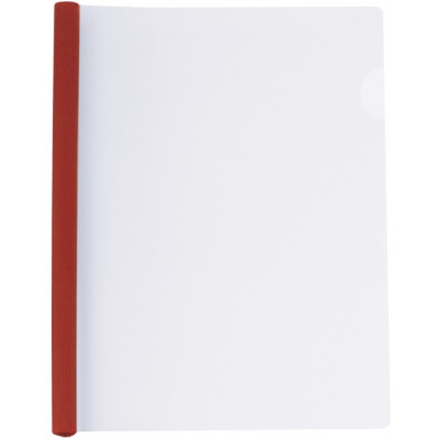 Папка-скоросшиватель Economix А4 с планкой-зажимом 10 мм (2-65 листов), красная (E31205-03) Винница - изображение 1
