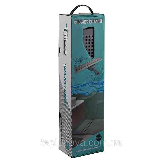 Трап линейный душевой TILLO TM256-40 40см Черновцы