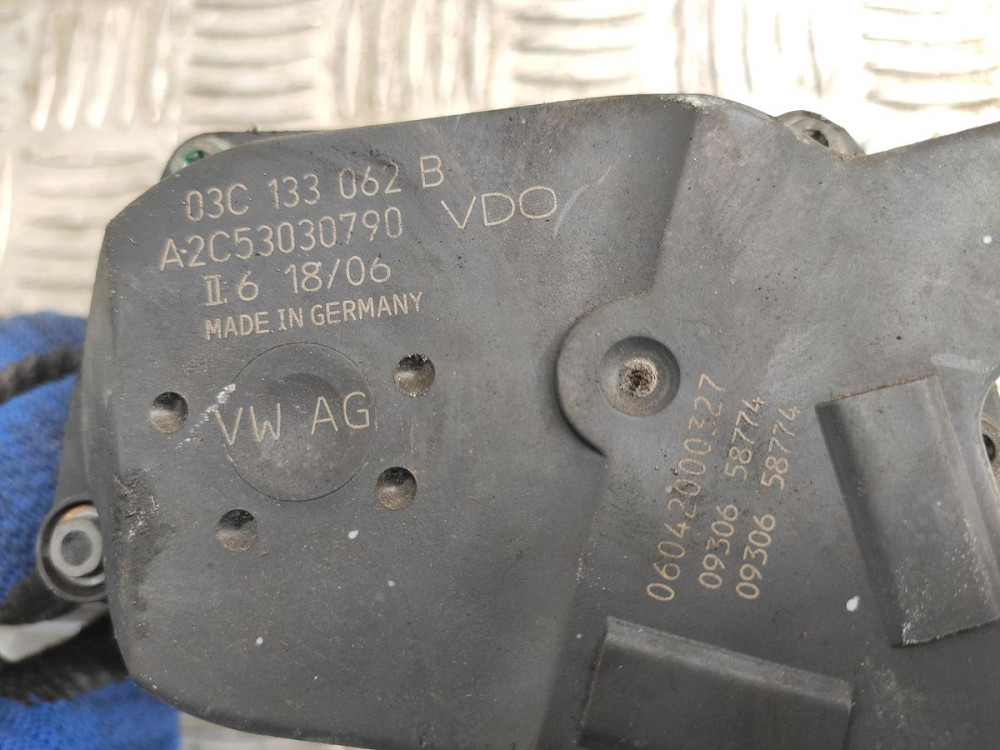 Дросельна заслінка VW Polo 1.2 / 1.4 бензин 2001-2009 (03C133062B) Ковель - фото 4