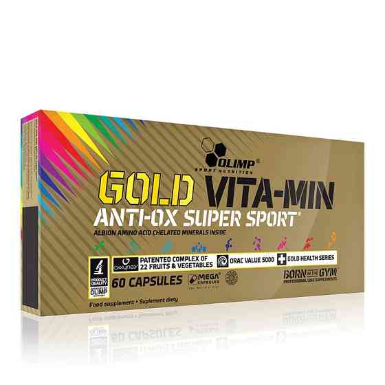 Вітаміни та мінерали Olimp Gold Vita-Min anti-OX Super Sport 60 caps Луцьк