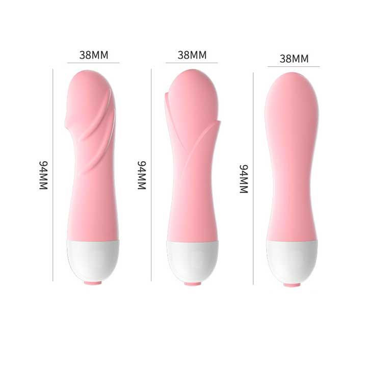Вибратор массажер для клитора и точки G 10 режимов - Светло-розовый - Вибраторы Винница - изображение 4