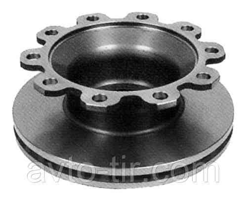 Диск тормозной FRUEHAUF 430X45 SMB M069018 M200135 13162025 Луцк