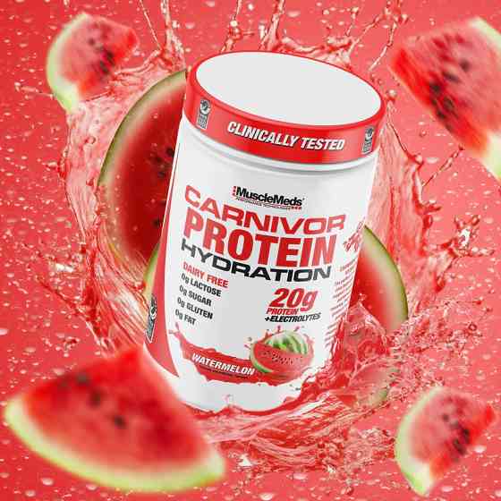 Протеїн MuscleMeds Carnivor Protein Hydration 496 g (Watermelon) Луцьк