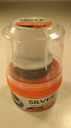 Крем для взуття "Silver Premium" банка 55ml чорний (1 шт.) Харків