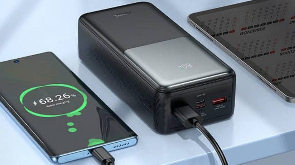 Повербанк зі швидкою зарядкою 30000mAh HOCO J136B є ОПТ та дропшипінг. Киев - изображение 2