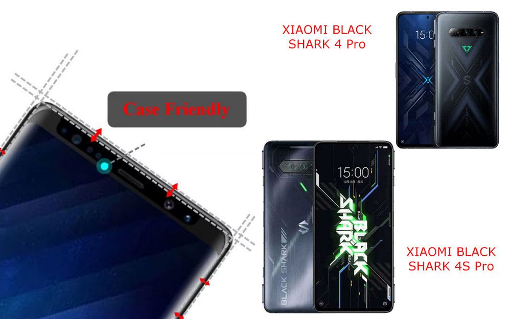 Захисне скло HyperGlass Pro для XIAOMI BLACK SHARK 4 Pro, 4S Pro – максимальна чутливість та захист Київ - фото 4