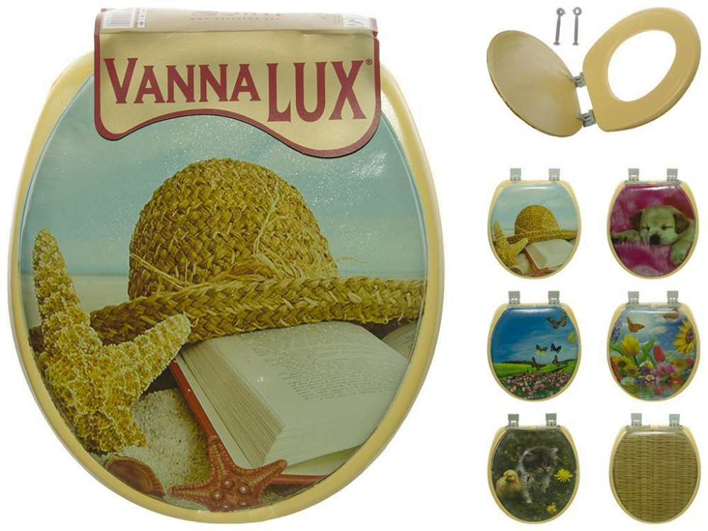 Сидіння для унітазу Vanna Lux м'яке бежеве Харків - фото 8