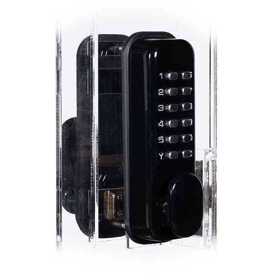 Замок механічний кодовий Trinix TRL-6102MPW Black (64-00029) Київ