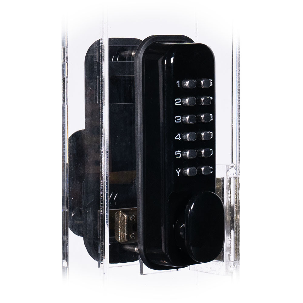 Замок механічний кодовий Trinix TRL-6102MPW Black (64-00029) Киев - изображение 5