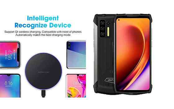 Бездротовий зарядний пристрій Copper до 30W для POCO F8 Pro, POCO F8 Ultra, USB-C, LED Київ