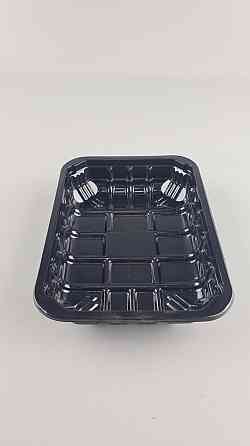 Харчові паковання поліпропіленова на М-3 (187х137х36) чорний полімерний (50 шт.) Харків