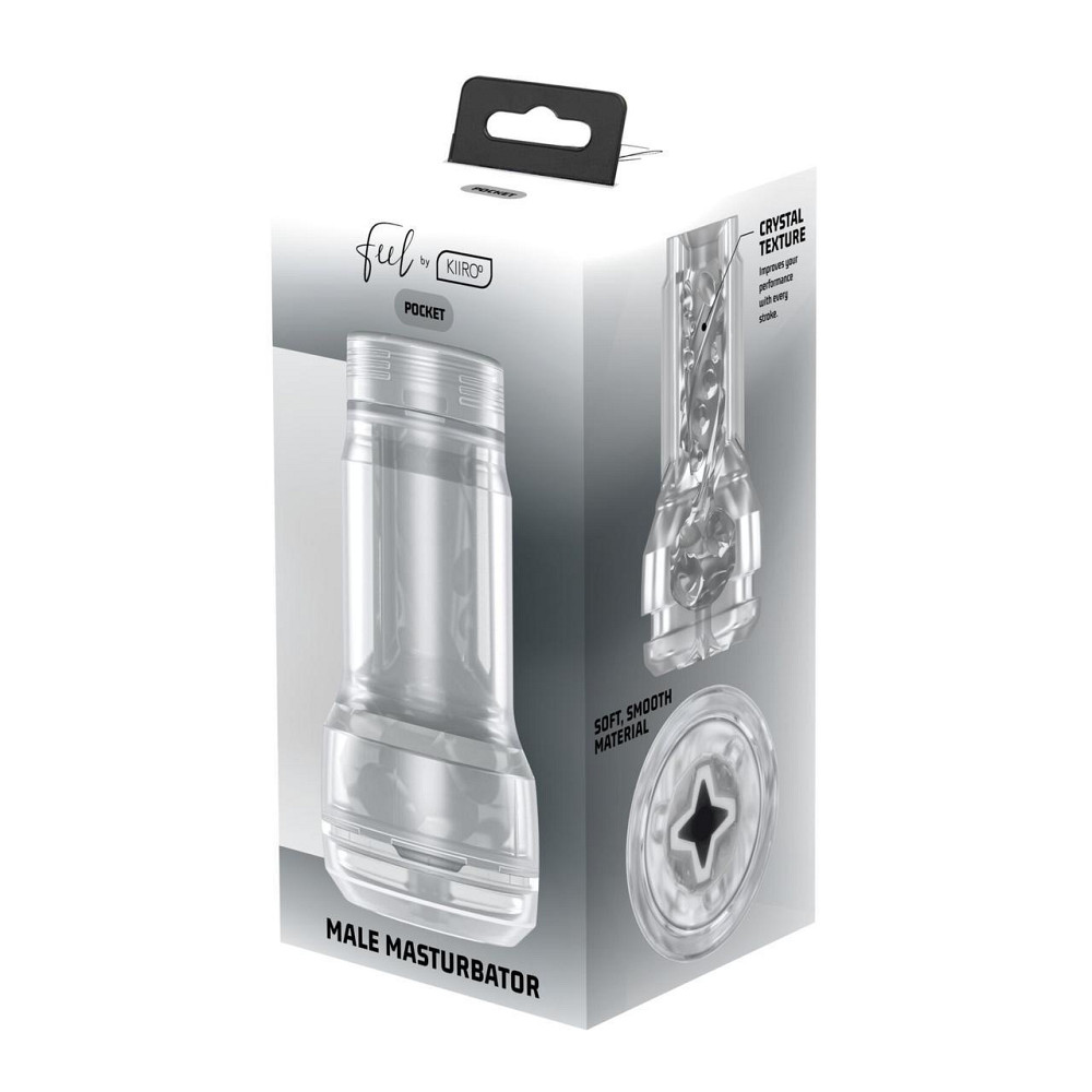 Мастурбатор Kiiroo Feel Pocket Crystal сумісний з PowerBlow Sex Aura Київ - фото 9