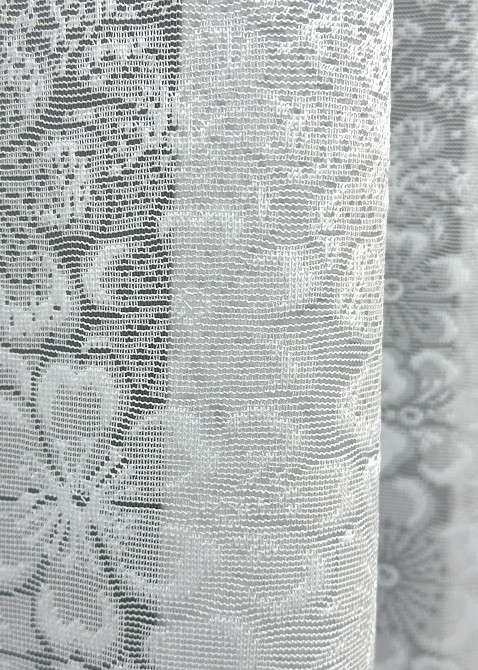 Тюль жакард "Преміум" колір білий 1782т Київ - фото 4