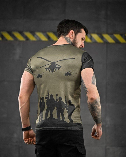 Тактична потовідвідна футболка oblivion Panisher soldiers ВН1105 Одеса - фото 4