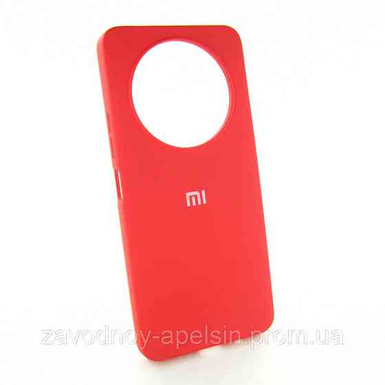 Xiaomi Redmi A3 Чохол силіконовий Мікрофібра (червоний) Одеса