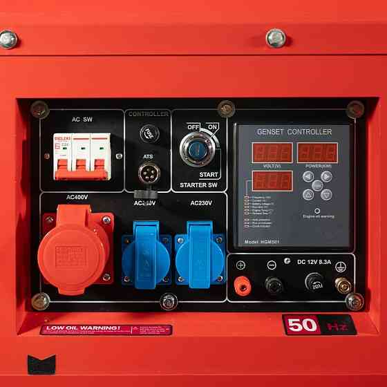 Генератор дизельний трифазний 6 кВт Bison BS8500Q-3 (41-00413) Киев