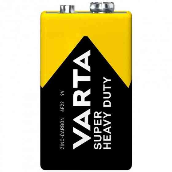 Батарейка VARTA SuperHeavy Duty Крона 6F22 / 9V / солевая / БЛИСТЕР Днепр