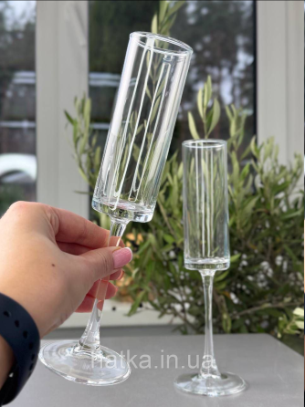 Набір келихів 6 шт. для  шампанського "Делайт" 150 мл 102-1703 Київ