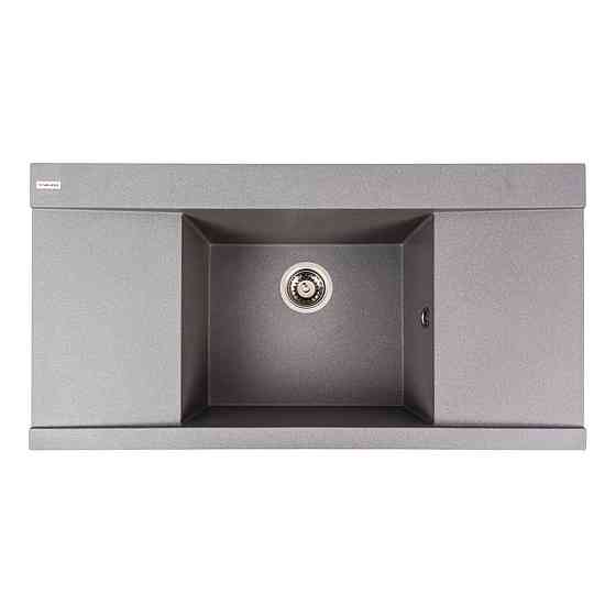 VALESO Гранітна мийка для кухні VALESO ATLAS 9651 матова Сірий мусон Київ