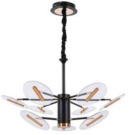 SIRIUS Люстра світлодіодна акрилова Sirius N 3713-B-6+3 (80W) Коломия