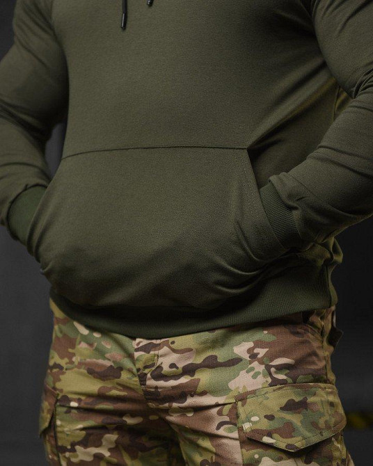 Худи maklin Не контуженый олива  НП4895 Одесса - изображение 7