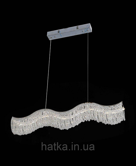 Люстра подвесная светодиодная VALESO 33056/800*60, хромовый Киев - изображение 1