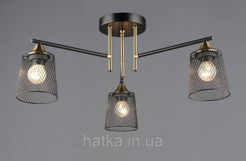 Підвісна люстра B A4437/3 BK+COP Київ - фото 1