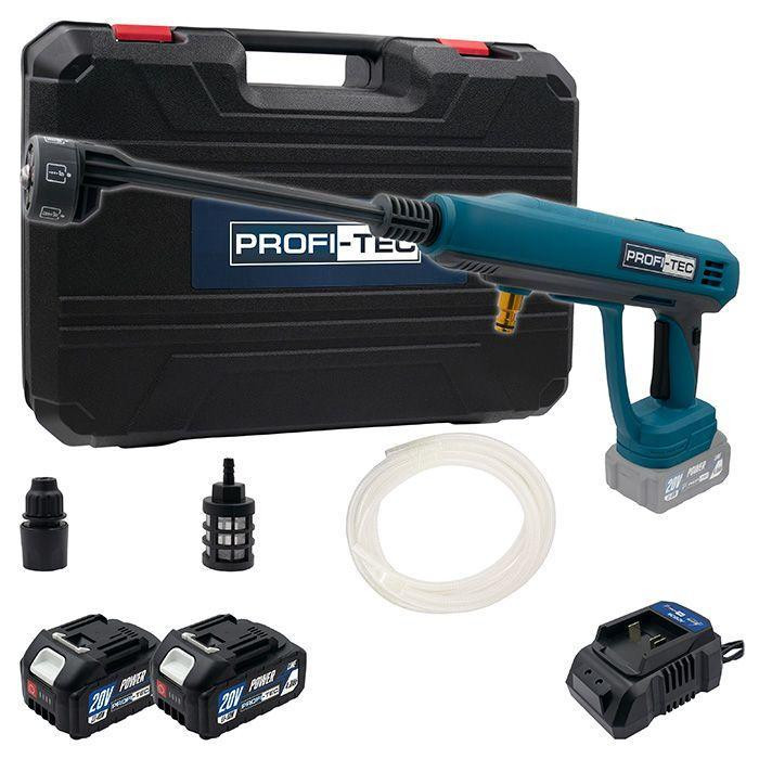Мощная мойка высокого давления аккумуляторная PROFI-TEC PHPW3020 POWERLine: с АКБ 18V 4.0Ah, 30 бар Киев - изображение 1
