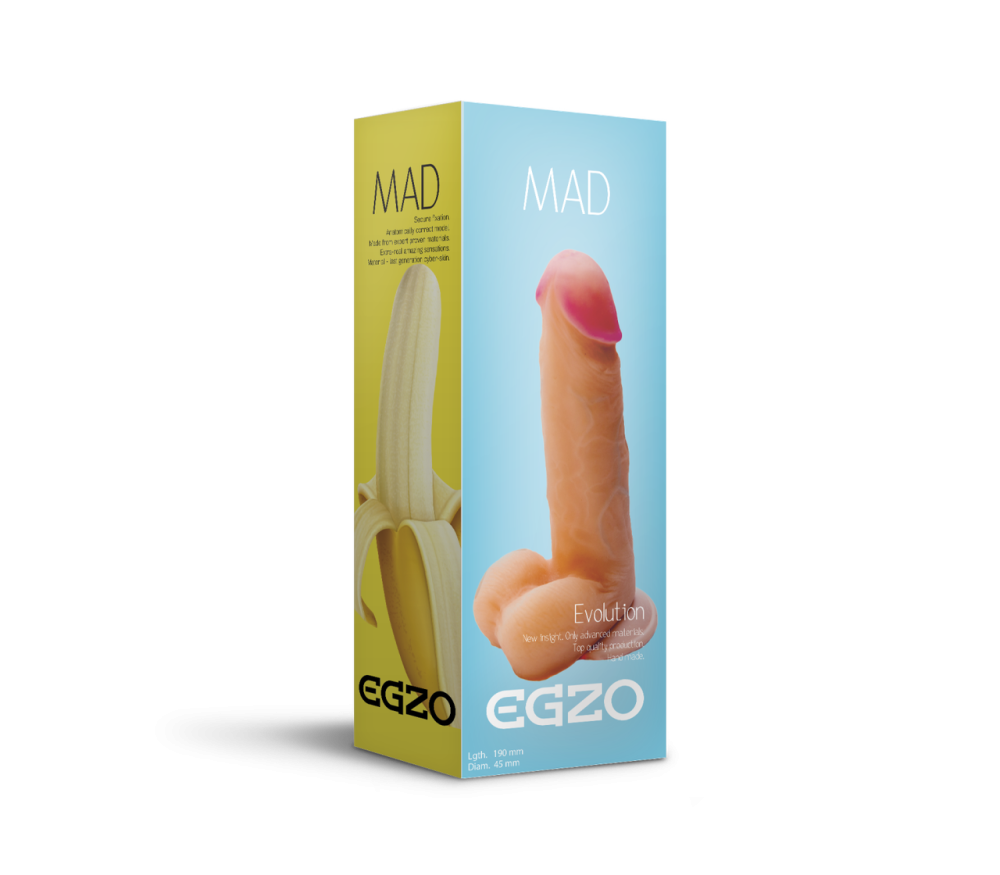 ФАЛОІМІТАТОР НА ПРИСОСЦІ CIBERSCIN (TM EGZO) Sex Aura Київ - фото 3