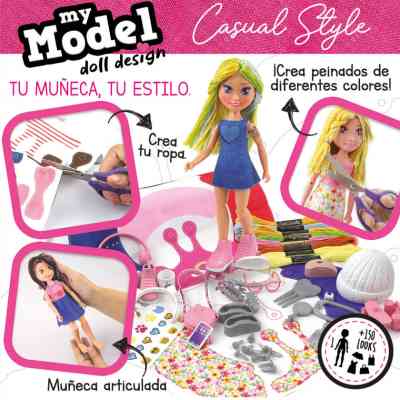 Лялька Educa My Model Doll Design Casual (6425296) Вінниця