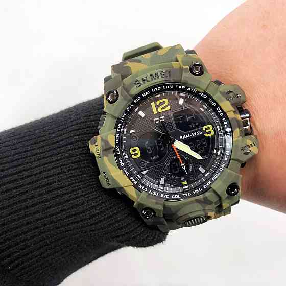 Годинники спортивні спорт SKMEI, Зручні годинники для занять спортом Захисні тактичні JD-31 Івано-Франківськ